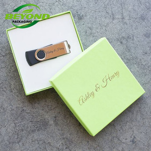 Tùy chỉnh cứng nhắc các tông giấy nắp và cơ sở với bọt chèn cho Móc Chìa Khóa <span class=keywords><strong>USB</strong></span> <span class=keywords><strong>Flash</strong></span> <span class=keywords><strong>Disk</strong></span> bao bì hộp - Product Image 5