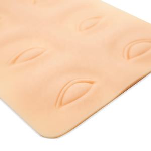 <span class=keywords><strong>3D</strong></span>眉眼线笔纹身硅胶唇训练工具空白微光乳胶永久化妆练习皮肤微光套装 - Product Image 2