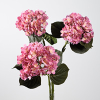 Bunga Hydrangea Buatan 3D-Printed, Handmade, Besar, Melembapkan, untuk Dekorasi Pernikahan, Luar Ruangan, dan Ruang Tamu