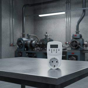 ตัวตั้งเวลาแบบดิจิตอลขนาดเล็ก ตั้งโปรแกรมได้ 24 ชั่วโมง 7 วัน 8 ปุ่มเพื่อการใช้งานง่าย เปลี่ยนเวลาได้ง่ายสำหรับตัวตั้งเวลาฤดูร้อน - Product Image 3