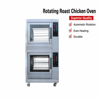 Four à rôtir les poulets commercial, machine à rôtir les poulets automatique, rôtissoire électrique pour canards, pour supermarchés et restaurants