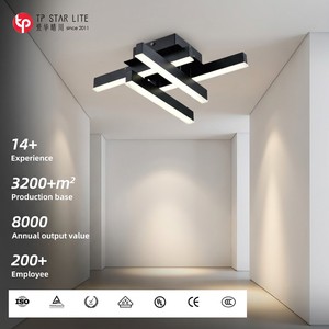 Energy Efficient Modern LED Acrylic Ceiling Lamp Cross Design Ceiling Light for Bedroom Living Room Kitchen