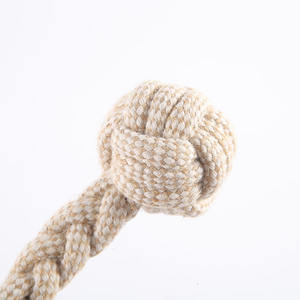 Yüksek kalite dayanıklı <span class=keywords><strong>Sisal</strong></span> pamuk halat topu çevre dostu keten kemik köpek Chew oyuncak çanta ambalaj ile klasik tarzı Pet oyuncak - Product Image 5