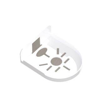 Soporte de pared universal para cámara interior, rotación de 360 ​​grados, plástico, liberación rápida, para dispositivos de vigilancia doméstica - Product Image 2