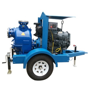 Engine Driven 6\" Self-Priming Centrifugal Water Pump Low for Wastewater Dewatering and Drainage Trash Pump - Product Image 5