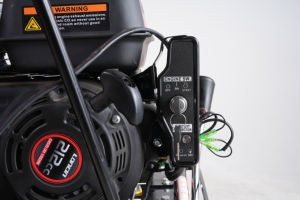 15HP 420CC ใบมีดคู่กลองระบบติดตามไม้ Chipper Mulcher เครื่องทําลายสาขา logger เครื่องทําลายต้นไม้มืออาชีพ - Product Image 6