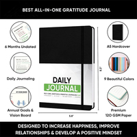 Carnet de notes portable en cuir GuangAo, agenda, journal, papier personnalisé avec logo, format A5, A4, A6