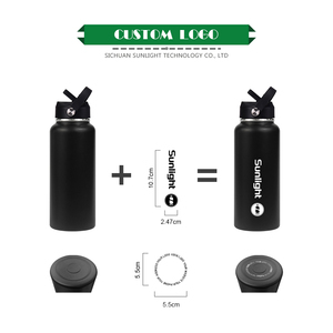 <span class=keywords><strong>Botella</strong></span> de Agua Personalizada al por Mayor con Logotipo, <span class=keywords><strong>Botella</strong></span> de Viaje de 32oz/1L, Termo de Acero Inoxidable con Doble Aislamiento para Hombre - Product Image 4
