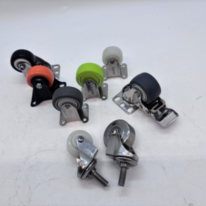 कारखाने की कीमत 3/4/5 इंच 90/120/135 किलोग्राम tpr अरंडी 3 इंच 75 मिमी रेस्तरां ट्रॉली कार्ट कैस्टर व्हील - Product Image 3