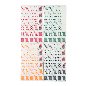 Mini Jade-like Travel <b>Mahjong</b> <b>Set</b> 120Pcs Poker Style <b>Mahjong</b> for Singapore Malaysia Latin Export - Product Image 1