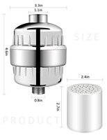 US Hot Item Duschraum Verwenden Sie Revit alisie rende 15 20 Dusch filter Kalk mit hoher Leistung