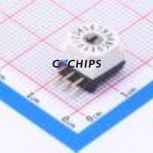 DER-16H1 Rotary Encoder Switch Through hole Component (THT) Switch 16 True Code - Product Image 1