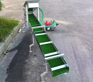 2 इंच पोर्टेबल 220v गैसोलीन-संचालित स्टील सोने की पैनिंग मशीन आउटडोर खनिज विभाजक उपकरण 2-3 टी/दिन स्क्रीनिंग चुटी - Product Image 1