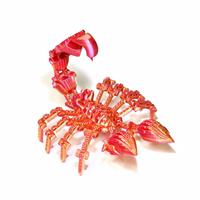 Venta al por mayor Creative Cyber Scorpion 3D Impresión Modelo Estatuilla Precio bajo 3D Diseño Escorpión Insectos Juguetes