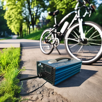 Chargeur de batterie lithium-ion automatique intelligent rapide 48V 60V 72V 10A 12A 15A MINGCHONG MC900B 900W chariot élévateur électrique scooter