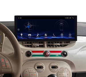 Krando - Autoradio Android de 12.3 Pulgadas para Automóvil, Unidad Principal para Fiat FIAT 500 2007-2014, Panel Digital, Navegación para Automóvil, Carplay Inalámbrico, GPS - Product Image 1