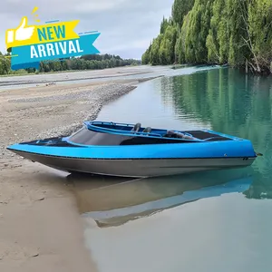 Kinocean 2022 New Style Aluminum Mini Shallow Water Jet Ski Powered Boat for Sale