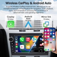 Autoradio LELV 7 pouces avec système Linux pour Opel Para Astra MerivaVectra, écran partagé, navigation stéréo, Android Auto, lecteur vidéo