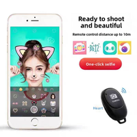 YUEWL P1 Vente directe usine pour caméra selfie, code roulant, matériau ABS, batterie rechargeable, distance de contrôle de 10 m