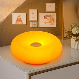 İskandinav Donut Lambası Bauhaus Ortaçağ Masa Lambası Oturma Odası Yemek Odası Yatak Odası Dekorasyonu Mantar Led Masa Lambası - Product Image 1