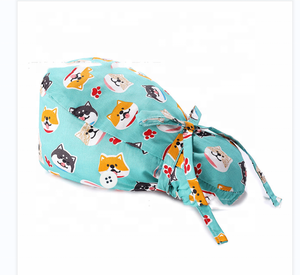 Giảm Giá Sốc Mũ Y Tá In Họa Tiết Màu Trơn Tùy Chỉnh Mũ Chà Y Tế Miễn Phí Kích Thước Cho Người Lớn Unisex - Product Image 3