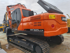 Buen estado, excavadora hidráulica sobre orugas Doosan usada, componentes del motor del núcleo del peso operativo de 22 toneladas, potencia de 115KW - Product Image 2