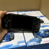 Konsol Game Genggam Mini Portabel X6 Layar 4.3 Inci Sistem Operasi Android 32 Bit Memori 8GB Dilengkapi 3000 Game
