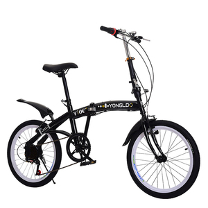 20 pollici uomini 7/ <span class=keywords><strong>8</strong></span>/ 9 velocità sospensionale in acciaio al carbonio bicicletta pieghevole MTB bicicletta 20 "Mountain Bike - Product Image 4
