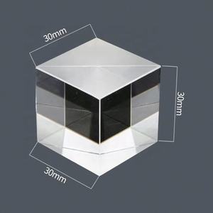 Fábrica fornecimento vidro óptico feixe divisor cubo prisma para televisão imagem projeção holográfica - Product Image 5