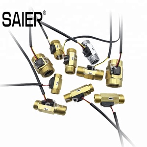 Sensores de flujo de pulso de latón de <span class=keywords><strong>3</strong></span>/4 pulgadas <span class=keywords><strong>sensor</strong></span> Hall flujo de agua <span class=keywords><strong>Sensor</strong></span> de flujo de efecto Hall para calentador de agua - Product Image 5