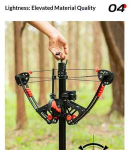 Arc à poulies tactique à tirage réglable avec chargeur à billes d'acier pour la chasse, produit électronique grand public, chasse tactique - Product Image 4