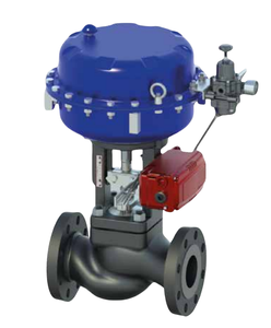 Válvula de Control Fabricada en China Similar a IMI CCI 840 GS con Posicionador de Válvula Yotork YT-3300 para Central Eléctrica - Product Image 3