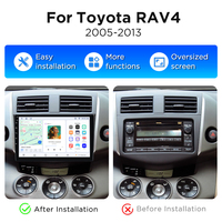 Autoradio Android 2 Din Junsun pour Toyota RAV4 2007-2011 avec ventilateur de refroidissement intégré, navigation GPS, lecteur multimédia