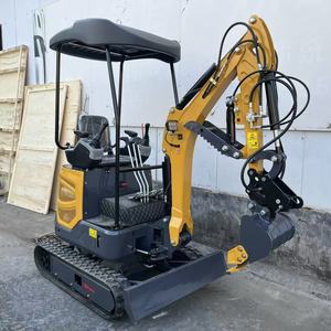 Excavadora de cadenas de 1.6 toneladas en oferta, con cabina con aire acondicionado, cuchilla dozer, alta eficiencia para obras de construcción, garantía de un año - Product Image 2