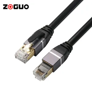 High Quality Pvc Material Jacket Multifunction Cat8 Network Cable With Ethernet Compatible