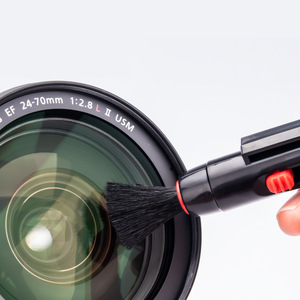 Lens Cleaning Pen For Telescopes Dslr Cameras Rangefinders Drones Black Plastic Erasable Type - Product Image 3