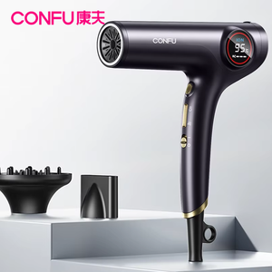 Secador de Pelo Profesional de Alta Velocidad <span class=keywords><strong>CONFU</strong></span>, Gran Venta, con Pantalla LED, Motor BLDC, Secador de Pelo Eléctrico de Salón, de Fábrica - Product Image 1