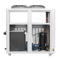 Refroidisseur d'eau industriel refroidi par air pour moulage par injection, refroidisseur industriel portable avec roulettes, refroidisseur d'eau