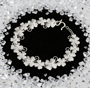 Bracelet papillon fait main au design ethnique original - Bracelet cadeau unisexe en argent sterling - Product Image 4