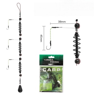 Carpa plateada Bighead línea principal de pesca anzuelos de rama sin enredos Anti enredos pez monstruo Kit de anclaje - Product Image 6