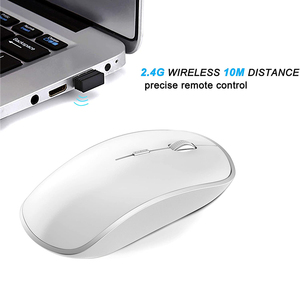 Best-seller Emballage OEM <span class=keywords><strong>Souris</strong></span> d'ordinateur <span class=keywords><strong>sans</strong></span> <span class=keywords><strong>fil</strong></span> silencieuse 2.4G Logo personnalisé 3 DPI Réglable Main droite Mini Style Silencieux Cadeau - Product Image 5