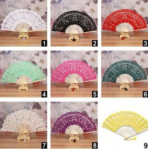 Abanico de Encaje Personalizado para Bodas y Baile, Suministro Directo de Fábrica - Product Image 2