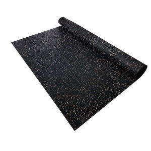 3-12mm 체육관 충격 흡수 재활용 고무 바닥 롤 EPDM + SBR - Product Image 1