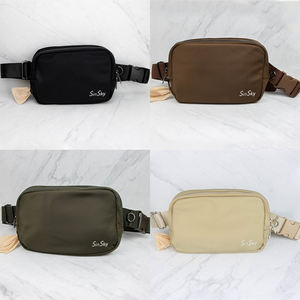 SinSky tas pinggang kustom, dompet selempang nilon olahraga berjalan anjing dengan pemegang botol air - Product Image 6