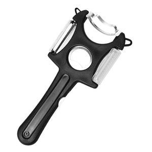 Pelador multifuncional 3 en 1 de acero inoxidable, utensilio de cocina para frutas y verduras - Product Image 1