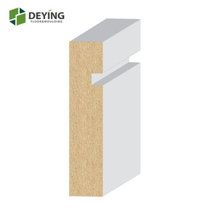 MDF Baseboard/सफेद primed आधार मोल्डिंग/झालर - Product Image 3