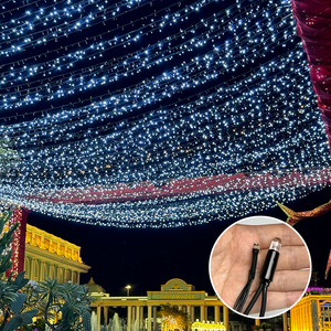 Nouvelle Grande Décoration de Noël Commerciale Lumineuse : Château, Tour, <span class=keywords><strong>Maison</strong></span> en Pain d'Épices, Motif Bonhomme de Neige avec Lumières LED - Product Image 3