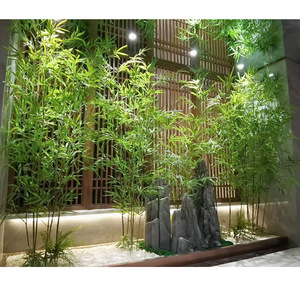 Pantalla de bambú artificial de imitación al aire libre Árbol de bambú artificial Artificial - Product Image 6