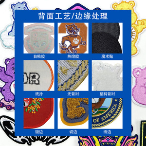 Matériaux auxiliaires Tianhao : Patch ours brodé thermocollant en feutre non tissé pour vêtements et cadeaux - Product Image 4
