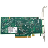 Tarjeta Adaptadora de Red Connect X-3 VPI con Doble Puerto QSFP+ de 40G, Interfaz PCI de 10Gbps, para Servidor Interno de PC, MCX354A-QCBT, Cableada, en Stock
